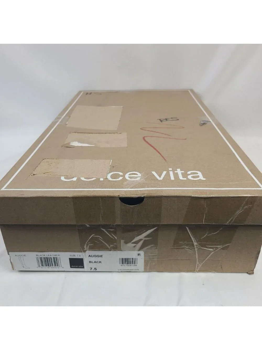 NEW Dolce Vita Auggie Black Leather Knee-High Boots Size 7.5 Kitten Heel - Picture 10 of 10